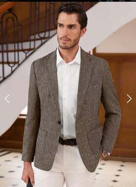 Alimens & Gentle Mens Casual Blazer Button Business Suit Jacket Regular Fit Spor